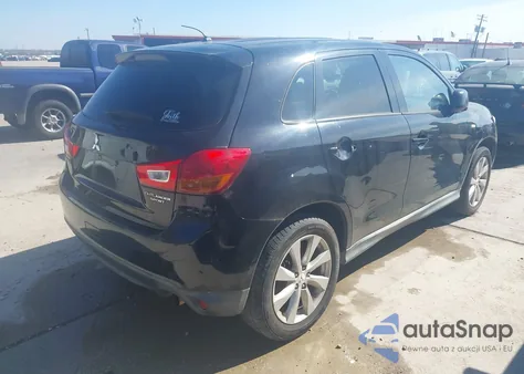 2014 Mitsubishi Outlander Sport Es z USA, uszkodzony, nr VIN 4A4AP3AUXEE005230